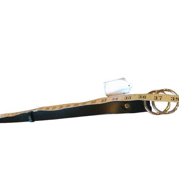 Talleffort Women's Genuine Leather Belt with Double OO  Emblem Size Small - New - Picture 6 of 10